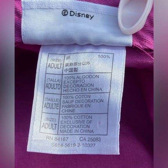 Adult pink Walt Disney World hat one size adjustable - Picture 7 of 7